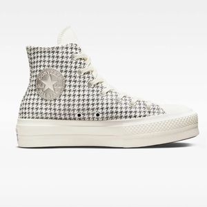 Chuck Taylor All Star Lift Platform Houndstooth Shine